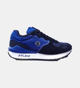 Sneakers Praloup - Serge Blanco - Bleu roi