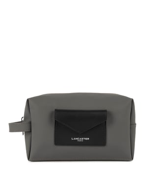 Trousse de voyage Storm KBA en toile enduite - Lancaster - Gris foncé