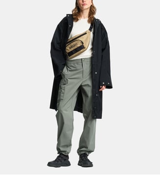 Parka mi-longue à taille ajustable MTD - Aigle - Noir