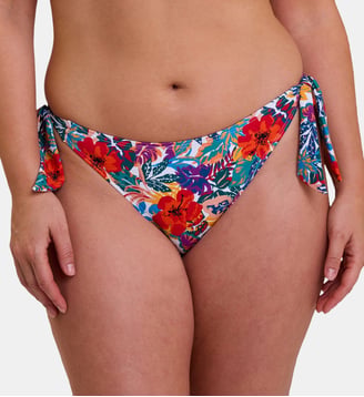 Bas de maillot de bain Curaçao - Sans Complexe - Imprimé tropical multicolore