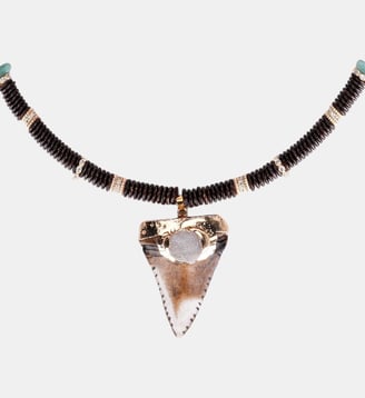 Collier perles et pierres SANAKO - Hipanema - Noir