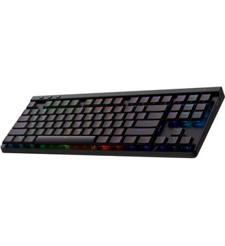 Clavier gamer sans fil G515 Lightspeed TKL tactile Noir - Logitech - Noir