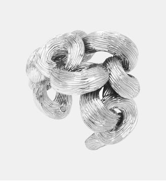 Bracelet manchette   - Zaza - Satellite - Argenté