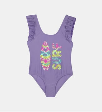 Maillot de bain 1 pièce - Billieblush - Violet tulip