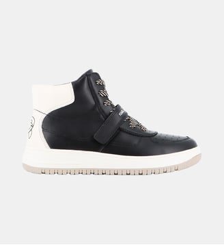 Baskets hautes à lacets - Karl Lagerfeld Kids - Black