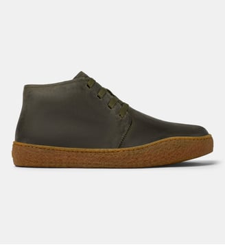 Bottines Peu Terreno - Camper - Vert foncé