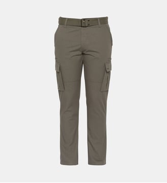 Pantalon de combat avec ceinture - Schott - Kaki