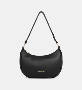 Sac besace Milano Aria en cuir - Lancaster - Noir