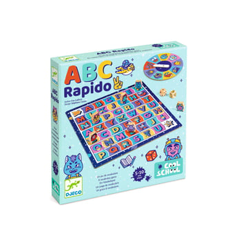 Cool school - ABC Rapido - Djeco - Multicolore