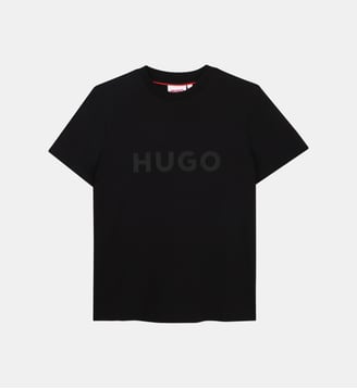 Tee-shirt manches courtes - Hugo Kids - Black