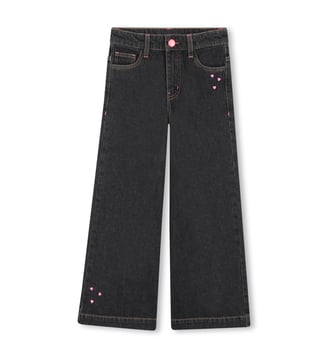 Pantalon en denim - Billieblush - Denim black lave