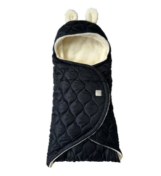Couverture nomade pour bébé - Kaiser - Noir