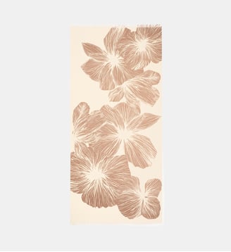 Etole imprimée - Bompard - Naturel et caramel