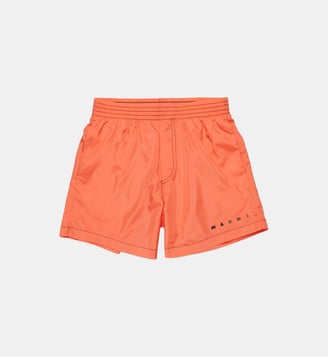 Boxer de bain avec logo - Marni - Orange