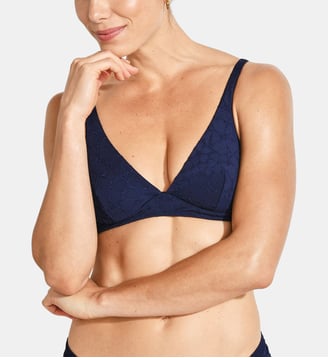 Haut de maillot armaturé Banua - Livia - Bleu marine