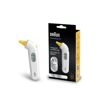 Thermomètre Thermoscan 3 auriculaire - IRT3030 - Braun - Standard