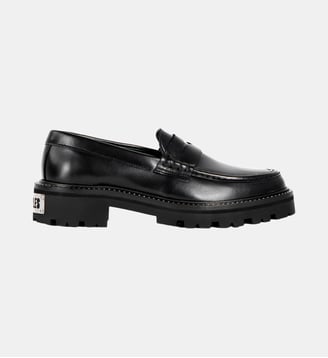 Mocassins en cuir semelle crantée The Kooples