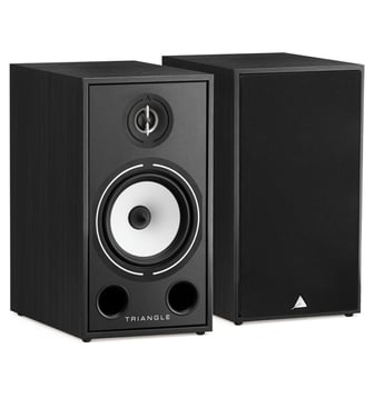 Enceinte bibliothèque Borea BR03 noire - Triangle - Standard
