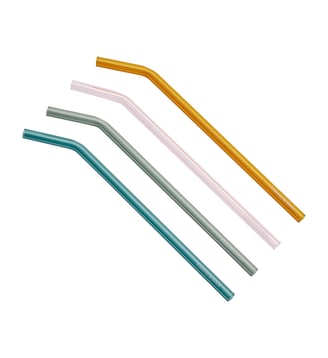Paille en verre Ensemble de 4 pcs. - Villeroy & Boch - Multicolore