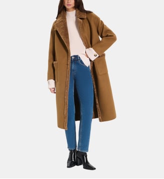 Manteau Myrthe - Zapa - Noisette