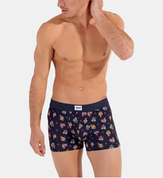Caleçon Love Story - Hom - Bleu foncé