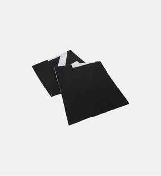 écharpe avec logo pinko - Pinko - Noir et blanc
