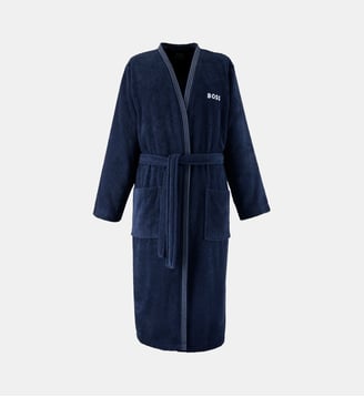Peignoir long en coton - Boss Home - Galaxy