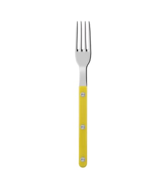 Petite fourchette, Bistrot Uni - Sabre - Jaune