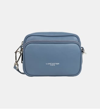 Sac trotteur Donna Ama en cuir - Lancaster - Bleu