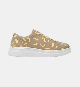 Baskets Runner Up cuir - Camper - Beige