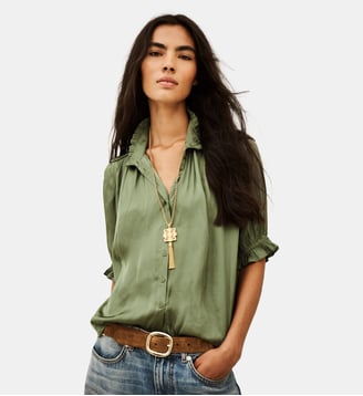 Chemise Camila - Ba&sh - Kaki