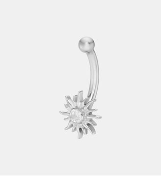 Piercing Nombril Glow Argent - Nebuleuse Bijoux - Argent
