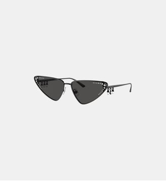 Lunettes de soleil Œil de chat JC4001B - Jimmy Choo - Gris foncé