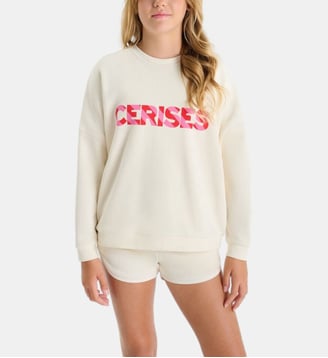 Sweat-Shirt BRADIGI - Le Temps Des Cerises - Beige