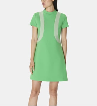 Robe Courte Uni - Raquel - Tara Jarmon - Vert