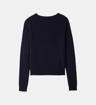 Pull ample cachemire femme - Bompard - Bleu marine