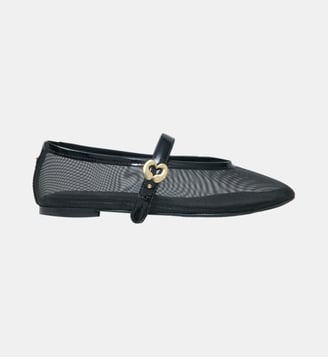Ballerines en mesh - Maje - Noir