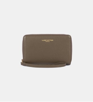 Compagnon Dune en cuir grainé - Lancaster - Kaki