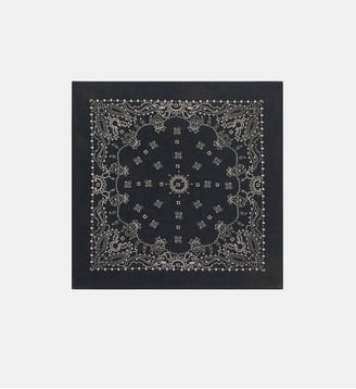 Bandana en coton - OMAYA - Gerard Darel - Noir