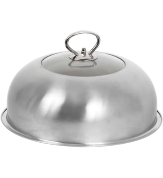 Cloche pour plancha CUISSON VITREE INOX - Le Marquier - Standard