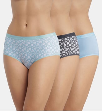 Lot de 5 Shorties Les Pockets Coton - Dim - Bleu ciel