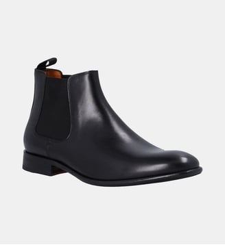 Chelsea boots pio - cuir lisse - Colisée Paris - Noir