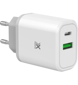 Chargeur secteur 30W USB-C et USB-A PowerDelivery - Xmoove - Standard