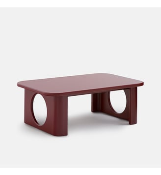 Table basse avec pieds sculptés, longueur 88 cm - La Redoute Interieurs - Bordeaux