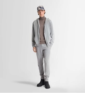 Gilet noren col capuche coupe regular - Fusalp - Souris