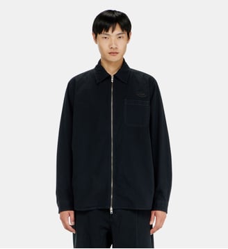 Chemise en ripstop avec fermeture zippée - Diesel - Noir