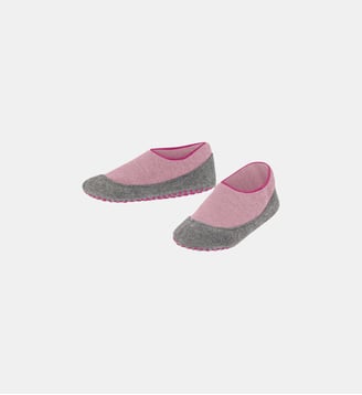 Chaussons Cosyshoe Laine Vierge - Falke - Fleur d'amandier