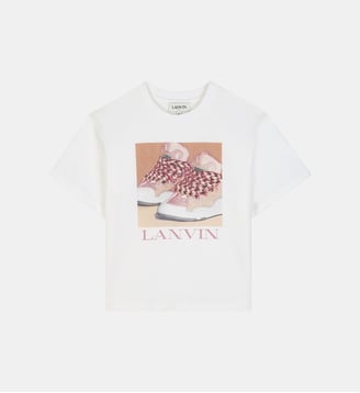 Tee-shirt manches courtes - Lanvin Kids - Off white