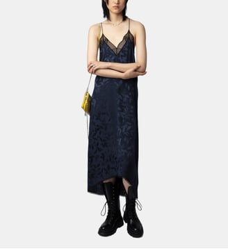 Robe Risty 100% Soie - Zadig&Voltaire - Bleu encre