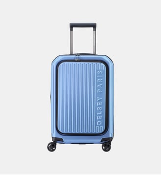 Valise rigide SECURITIME ZIP 4RR 55 cm - Delsey Paris - Lavender bleu